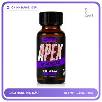Chai hít tăng khoái cảm kích thích Popper APEX 30ml Chính hãng