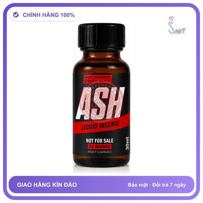 Chai hít tăng khoái cảm kích thích Popper ASH 30ml Chính hãng