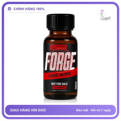 Chai hít tăng khoái cảm kích thích Popper FORGE 30ml Chính hãng