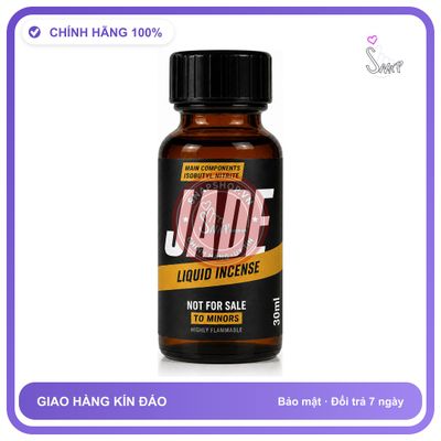 Chai hít tăng khoái cảm kích thích Popper JADE 30ml Chính hãng