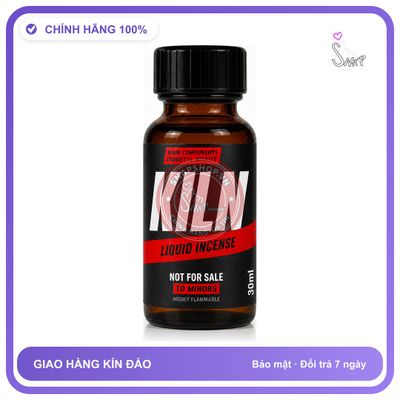 Chai hít tăng khoái cảm kích thích Popper KILN 30ml Chính hãng