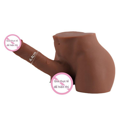 Mông Silicon Dương Vật Giả 18cm Siêu Thực Tế & Đầm Tay