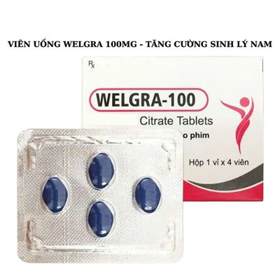 Welgra 100 – Viên Uống Hỗ Trợ Phong Độ & Chức Năng Sinh Lý Nam