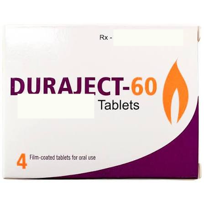 Duraject-60 60mg – Thuốc Dùng Cho Nam Giới Trong Điều Trị Xuất Tinh Sớm – 4 Viên