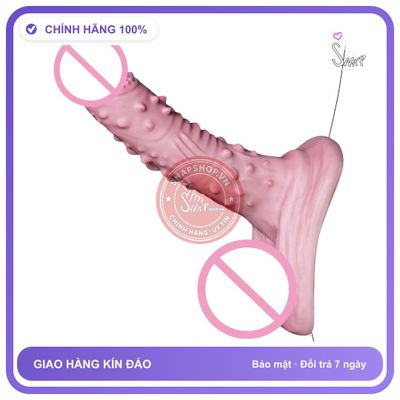 (Che Tên) Bao Đôn Dên Silicon Gai Mềm — Tăng Size Tự Nhiên, Vòng Khóa Chắc Chắn Hộp Trắng Kín