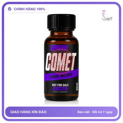 Chai hít tăng khoái cảm kích thích Popper COMET 30ml Chính hãng