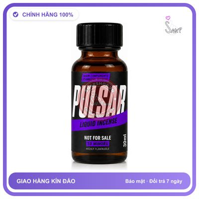 Chai hít tăng khoái cảm kích thích Popper PULSAR 30ml Chính hãng