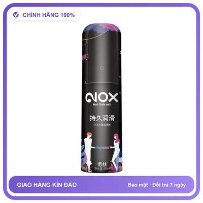 Gel bôi trơn cơ bản Nox Moisturizing Long Lasting Đen Chai 60ml