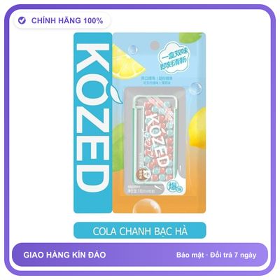Kẹo tình yêu oral sex Kozed Cooling Mix Cola Chanh Bạc Hà Hộp 30 viên