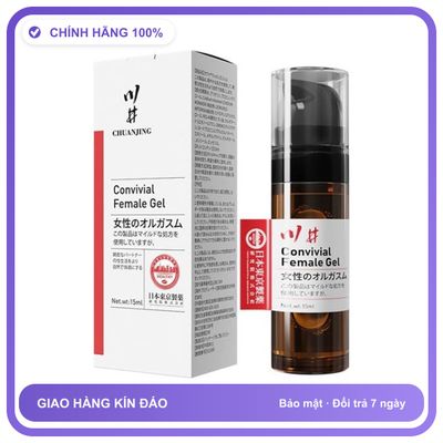 Gel bôi trơn tăng khoái cảm ChuanJing Convivial Female Chai 15ml