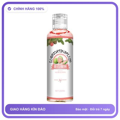 Gel bôi trơn tăng khoái cảm Boyafei Ổi Hồng Chai 200ml