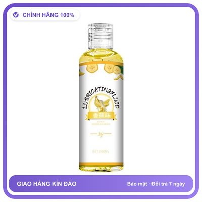 Gel bôi trơn tăng khoái cảm Boyafei Chuối Chai 200ml
