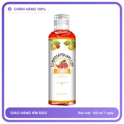 Gel bôi trơn tăng khoái cảm Boyafei Bưởi Chai 200ml