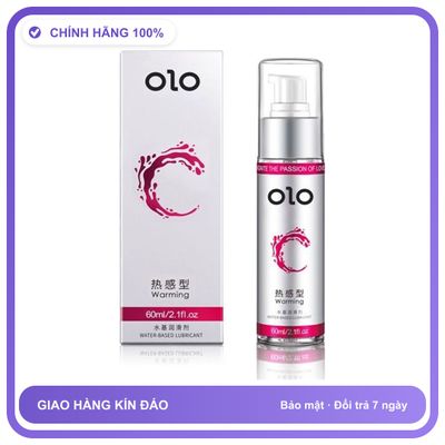Gel bôi trơn tăng khoái cảm OLO Warming Chai 60ml