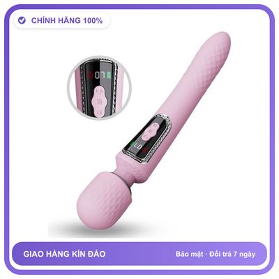 Chày rung 2 Đầu phát nhiệt sạc USB Aifeiya Wand AV