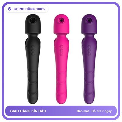 Chày rung 2 Đầu hút sạc USB Leya Armored Warrior