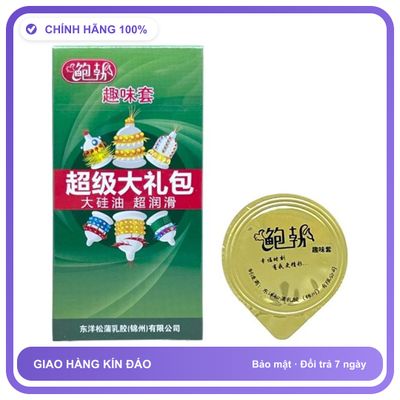 Bao cao su gai bi kiểu Runbo Extra Hộp 6 cái