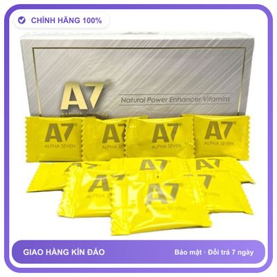 Kẹo nhân sâm hỗ trợ cương dương A7 1 viên