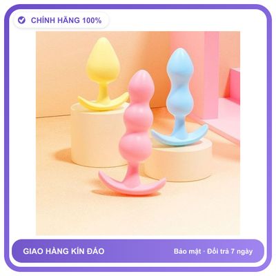 Plug phích cắm hậu môn MizzZee Set Hộp 3 cái