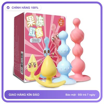 Plug phích cắm hậu môn Jiuuy Set Hộp 3 cái