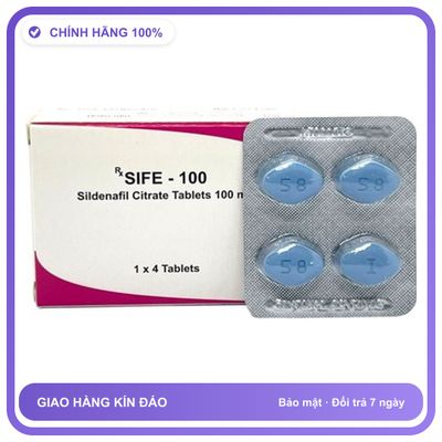 Viên uống hỗ trợ cương dương Sife 100 1 viên
