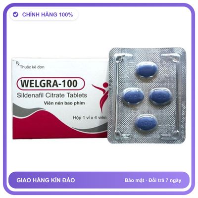 Viên uống hỗ trợ cương dương Welgra 100 1 viên