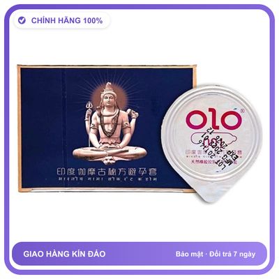 Bao cao su kéo dài quan hệ Xanh OLO Kama Hộp 10 cái