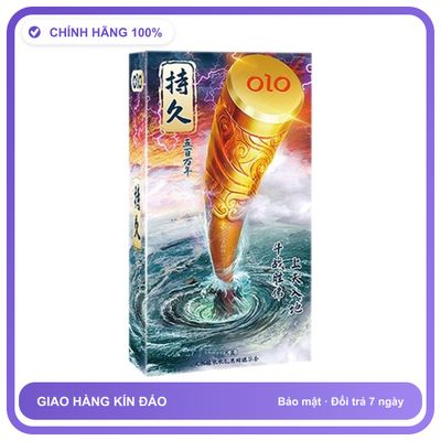 Bao cao su kéo dài quan hệ Gậy Như Ý OLO Longer Hộp 10 cái