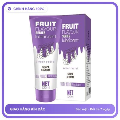 Gel bôi trơn hương thơm OLO Sweet Secret Nho Chai 120ml