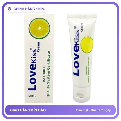 Gel bôi trơn hương thơm Love Kiss Chanh 2 tuýp Chai 50ml