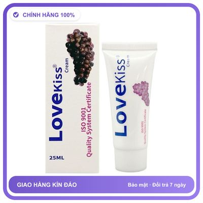 Gel bôi trơn hương thơm Nho Love Kiss 2 tuýp Chai 25ml