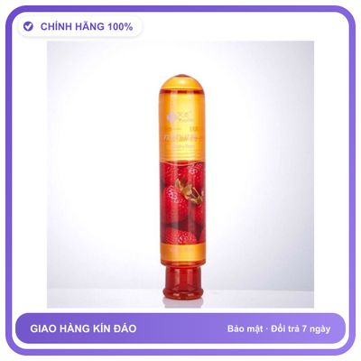 Gel bôi trơn hương thơm YouMe Fruity Lube Dâu Chai 80ml