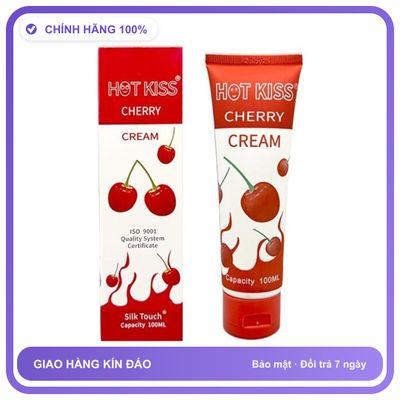 Gel bôi trơn hương thơm Hot Kiss Cherry Chai 100ml