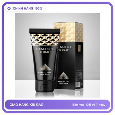 Gel bôi trơn tăng kích thước Titan Gold Chai 50ml
