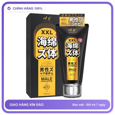 Gel bôi trơn tăng kích thước ChuanJing Men's XXL Japanese Vàng Chai 60ml