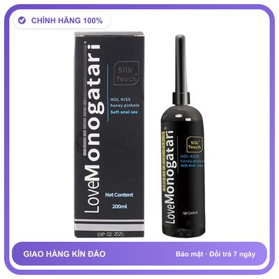 Gel bôi trơn dành cho hậu môn Lovcave Monogatari Chai Chai 200ml