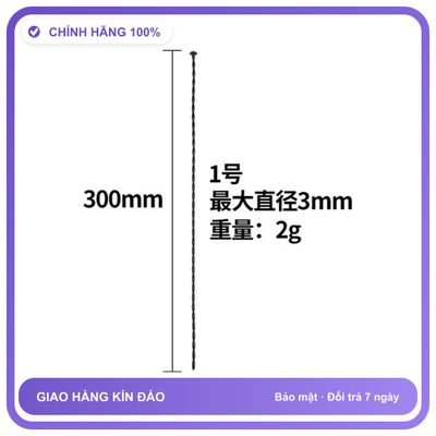 BDSM Thông niệu đạo Silicone Chuỗi Hạt - 3mm