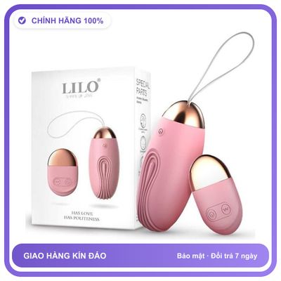 Trứng rung Cá Voi điều khiển từ xa sạc USB LiLo