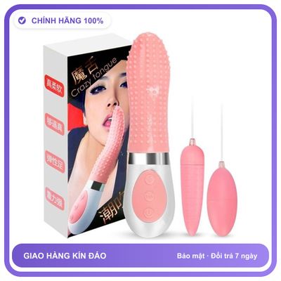 Lưỡi rung Trứng liếm sạc USB Jiuuy
