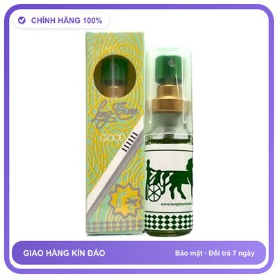 Xịt chống xuất tinh sớm Xanh Longtime 1 chai Chai 5ml