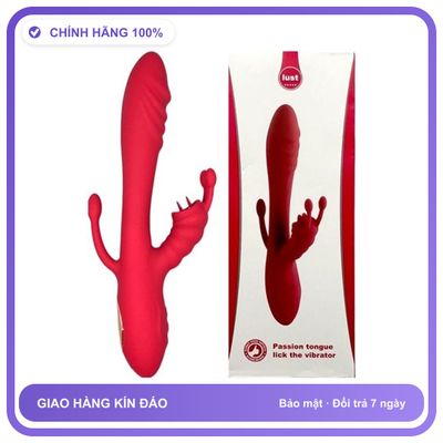 Dương vật giả rung phát nhiệt sạc USB GOK Lust Passion Plus