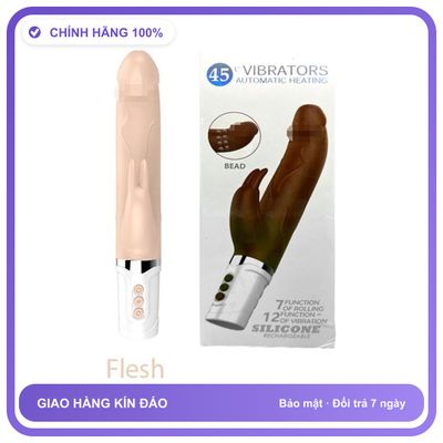 Dương vật giả rung phát nhiệt sạc USB Aifeiya Flex Muscle