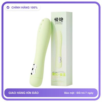 Dương vật giả rung sạc USB YuePao Particle Queen
