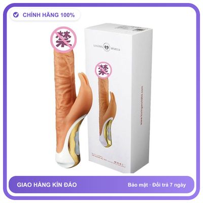 Dương vật giả rung phát nhiệt sạc USB Loving World Roman