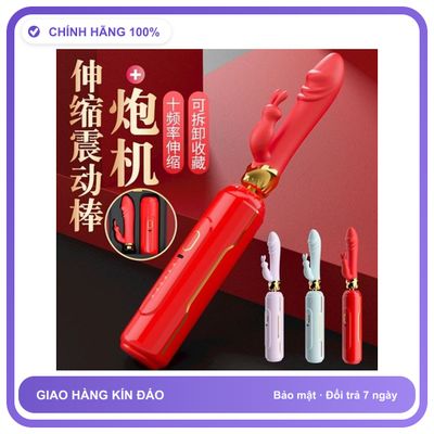 Dương vật giả sạc USB Jiuai Impact Rabit