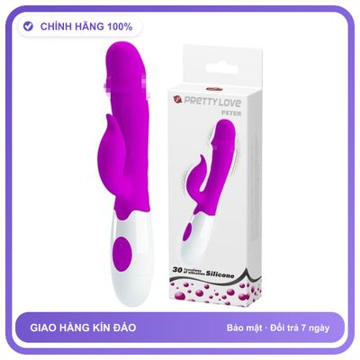 Dương vật giả rung dùng pin Pretty Love Peter