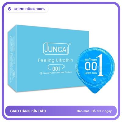 Bao cao su hương thơm Juncai Frosty JC-09 Hộp 10 cái