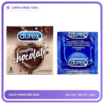 Bao cao su hương thơm DKSH Durex Chocolate Hộp 3 cái