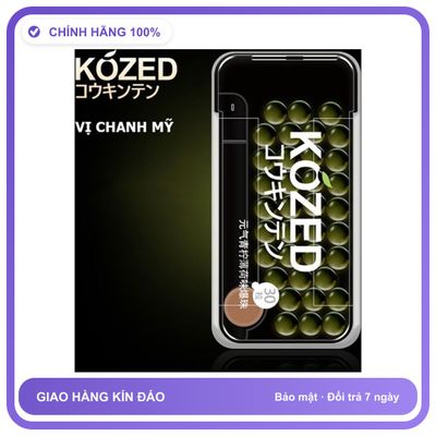 Kẹo tình yêu oral sex Kozed Cooling Chanh Mỹ Hộp 30 viên