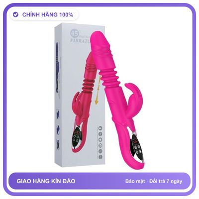 Dương vật giả phát nhiệt sạc USB Aifeiya Red Rabbit